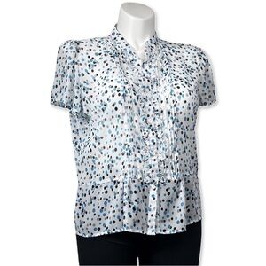 East 5th Polka Dot Semi Sheer Top